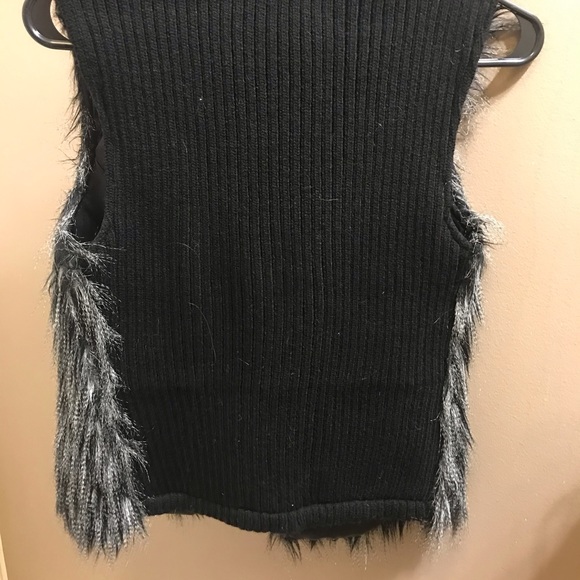 FEATHER BLACK/SILVER VEST - Picture 3 of 3